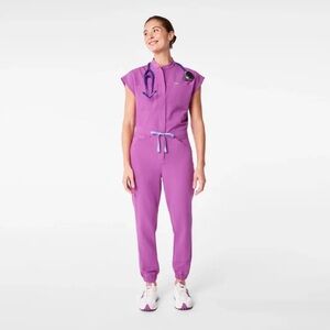 🎀Figs🎀 Rafaela jumpsuit ultraberry